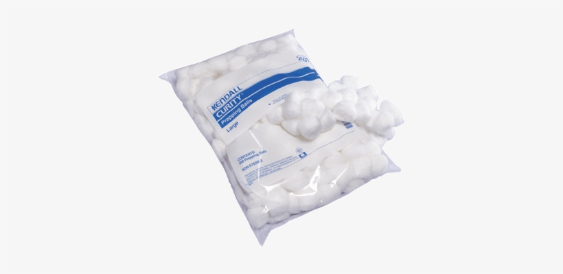 Curity Cotton Ball - Covidien 2601 Cotton Balls 200 Per Bag, Bag, 200, Balls,, transparent png