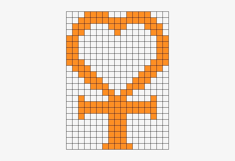 Sailor Venus Symbol Perler Bead Pattern / Bead Sprite - Perler Bead Sailor Venus, transparent png