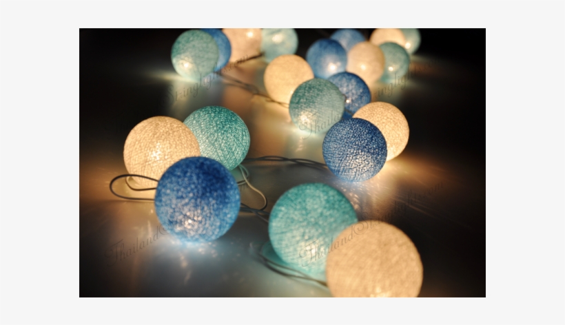 String Light Cotton Balls, transparent png