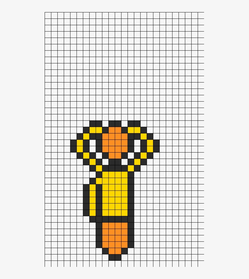 Sailor Venus Transformation Stick Perler Bead Pattern - Perler Beads Sailor Moon Pen, transparent png