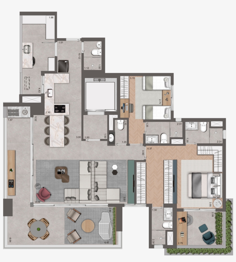 Planta 147-2d - Mourato 111 Plantas Especiais, transparent png