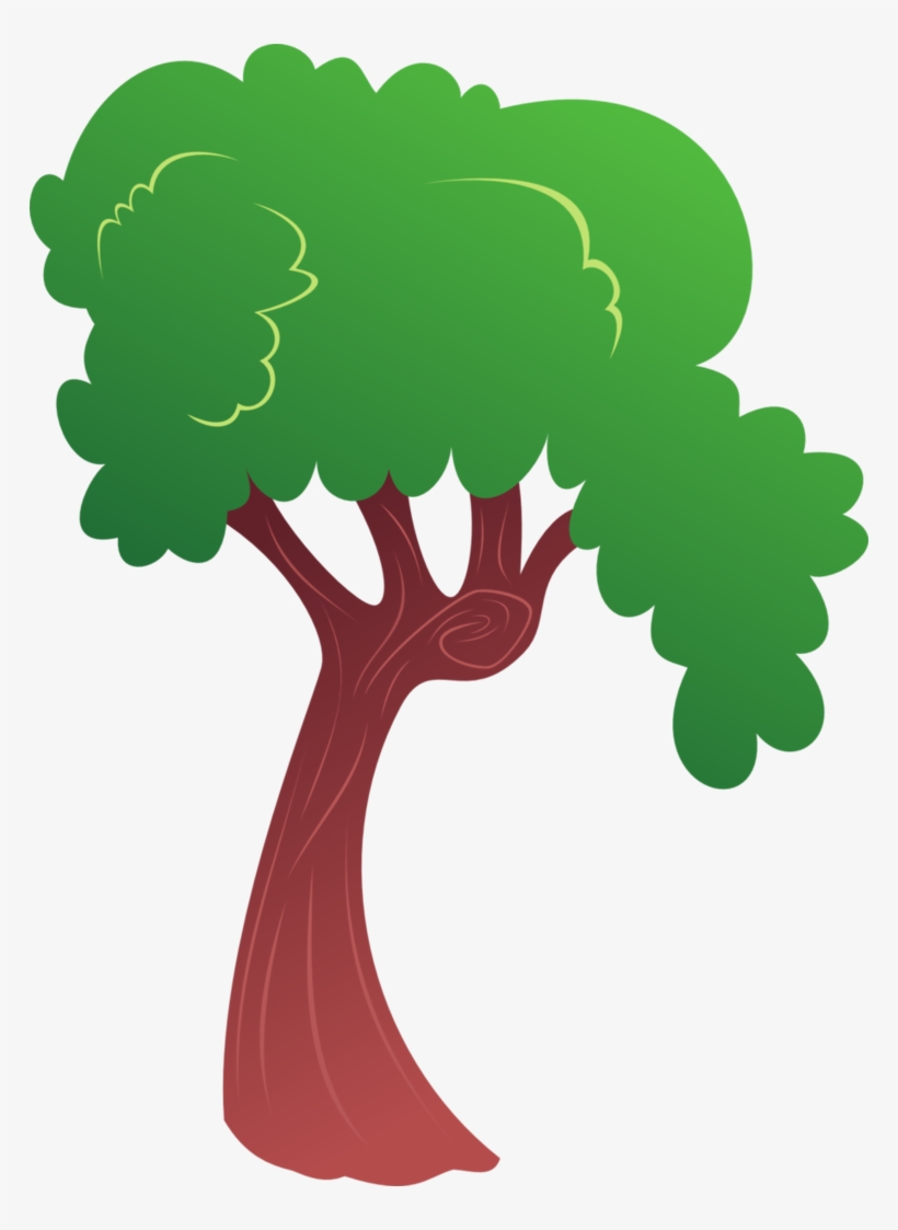 By Kopachris On Deviantart - 2d Tree Cartoon Png, transparent png