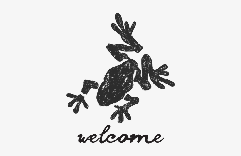 Welcome - Frog, transparent png