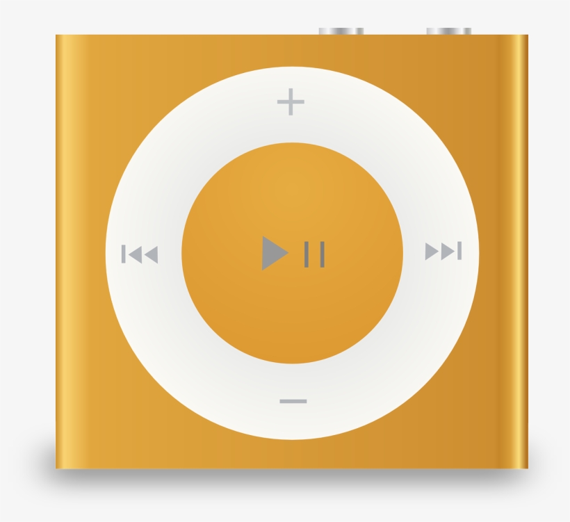 Best Music Player Apps - Ipod Shuffle 4th Generation Orange, transparent png