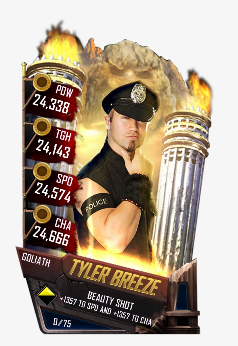 Tylerbreeze S4 20 Goliath - Wwe Supercard Aj Styles Goliath, transparent png