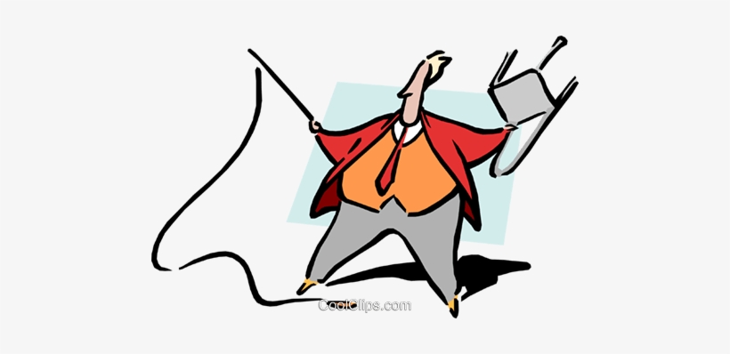 Office Ringmaster Royalty Free Vector Clip Art Illustration - Sinergia En La Empresa, transparent png