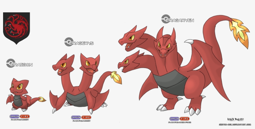 Targaryen - Game Of Thrones Pokemon, transparent png