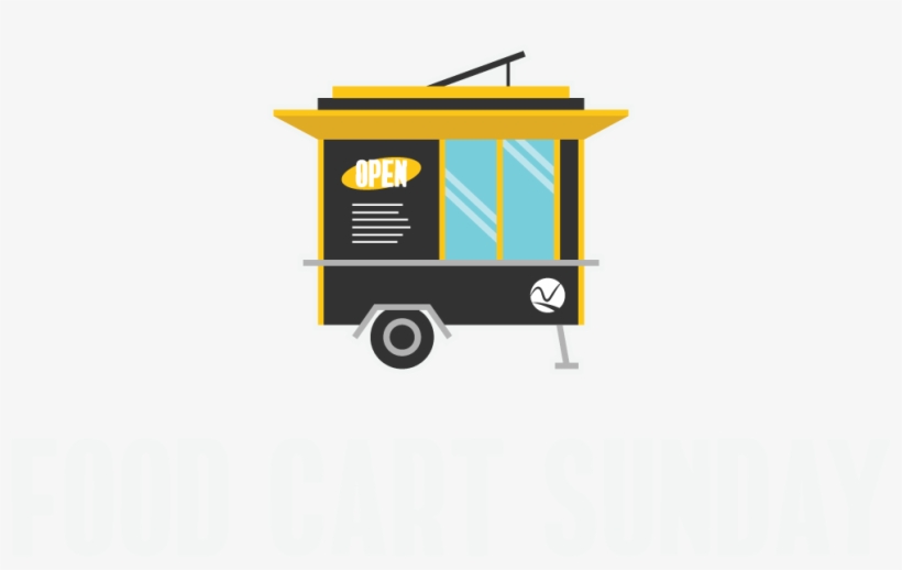 Food Cart Sunday Is Taking Place Right After Service - Illustration, transparent png