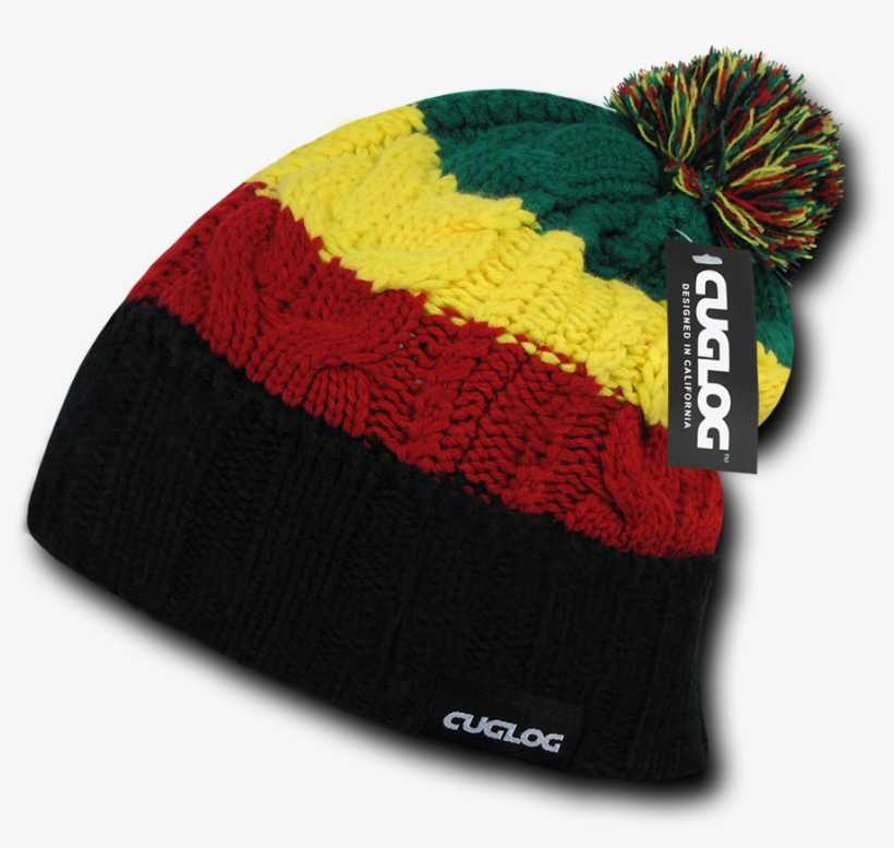 Cuglog Mytikas Colorful Stripped Beanies Beany For - Cuglog K029 Mytikas Beanie - Rasta - Rasta, transparent png
