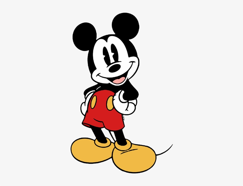 Mickey With Hands On Hips - Mickey Mouse Hands On Hips, transparent png
