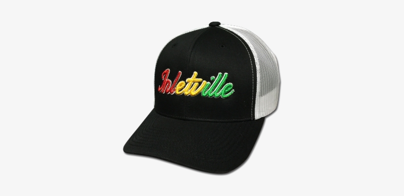 Inletville Rasta Logo Mesh Hat - Cap, transparent png