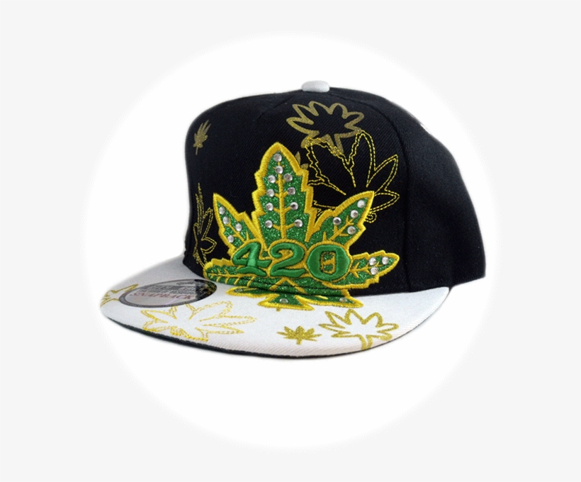 420 Two Tone Snapback Cap - Cap, transparent png