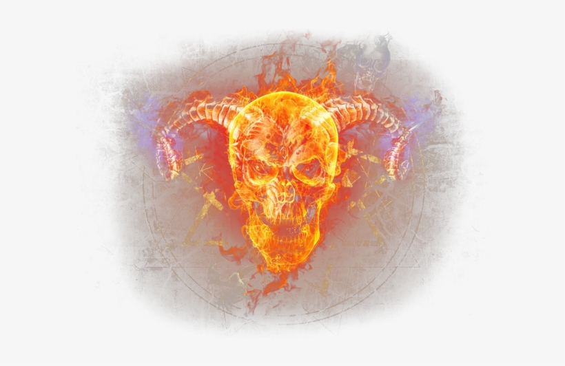 Огонь Png, Пламя, Огненный Череп, Png Fire, Flames, - Coque Iphone 6s Plus + Tete De Mort Fire Feu - Etui, transparent png