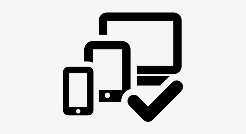 Tablet Smartphone Computer Checked Vector - Computer Tablet Smartphone Icon, transparent png