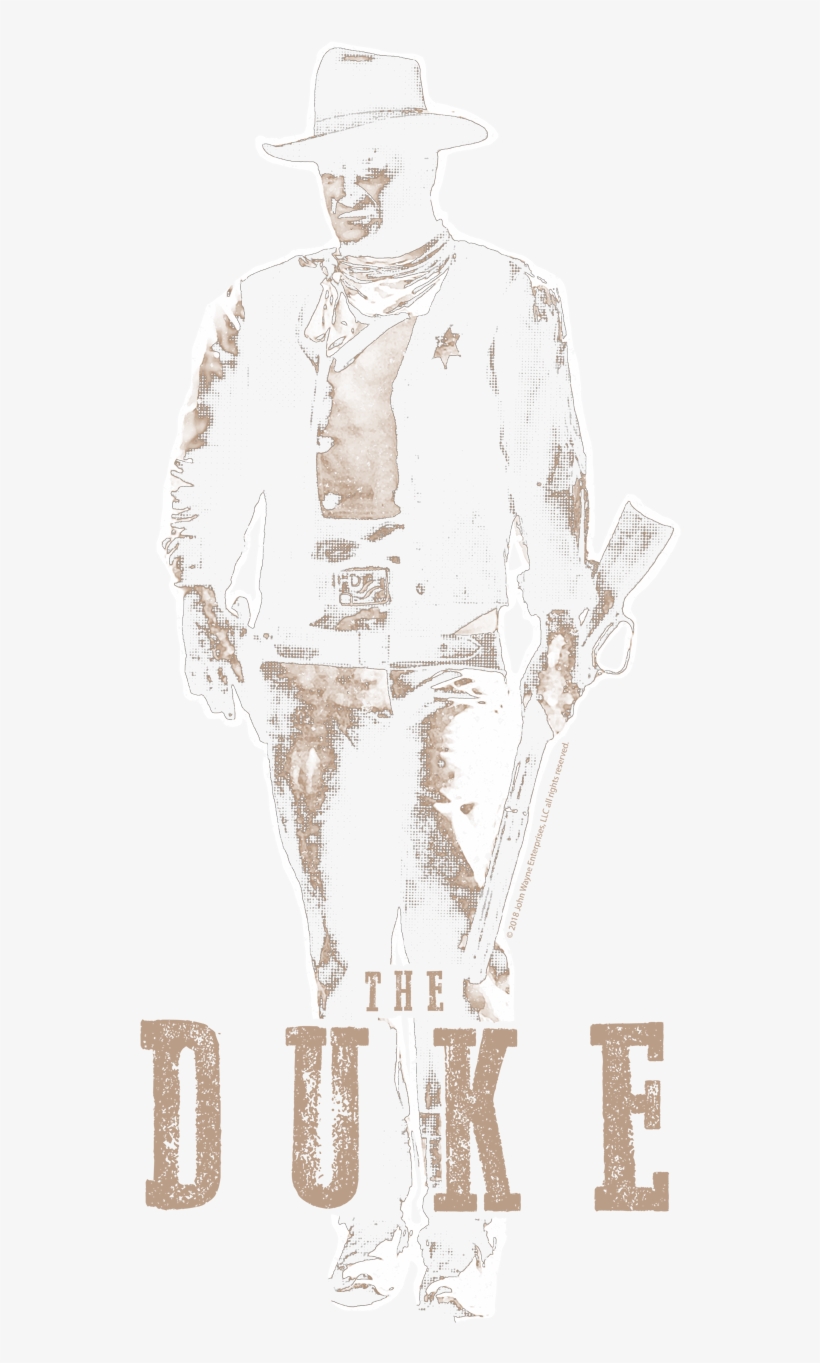 John Wayne The Duke Men's Tank - Azurara Beach Party, transparent png