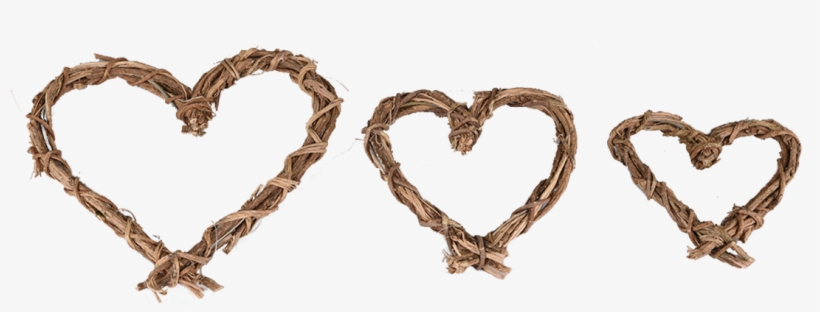 Heart Twig Wreath - Wreath, transparent png