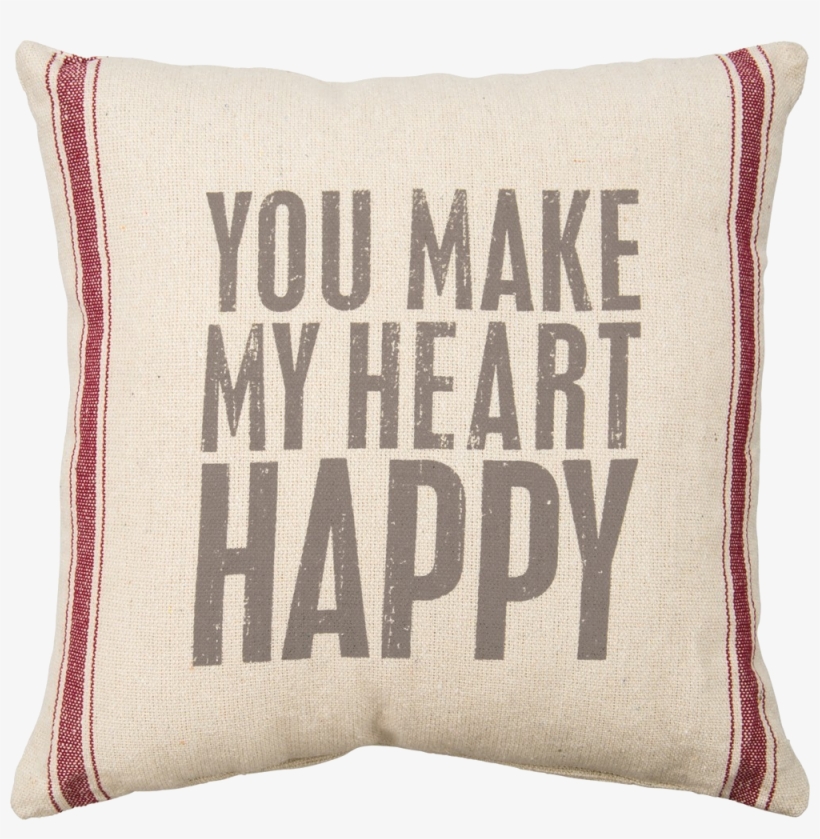 'you Throw Pillows By Primitives By Kathy - 'you Make, transparent png