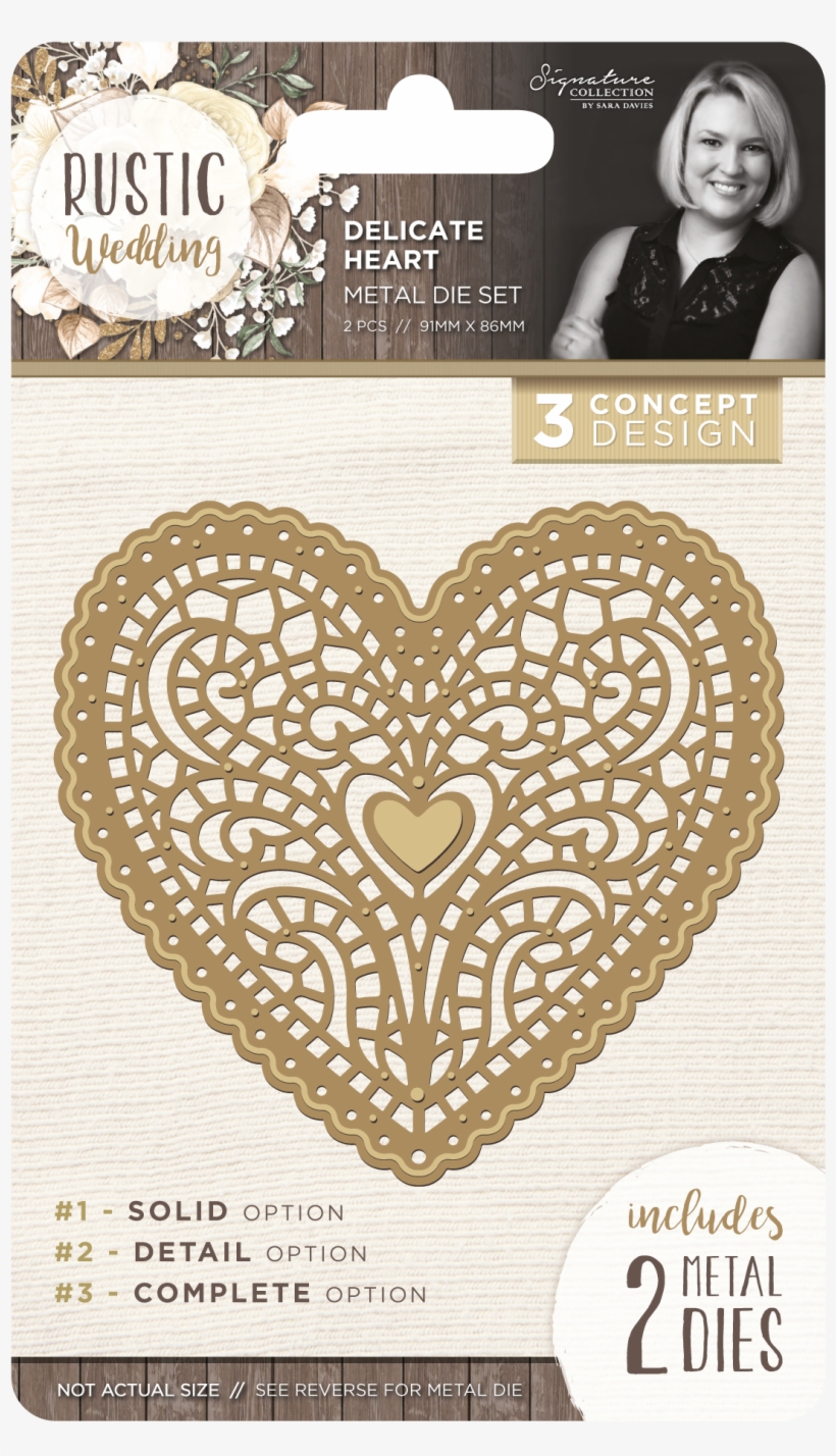 Rustic Wedding Metal Die - Die, transparent png