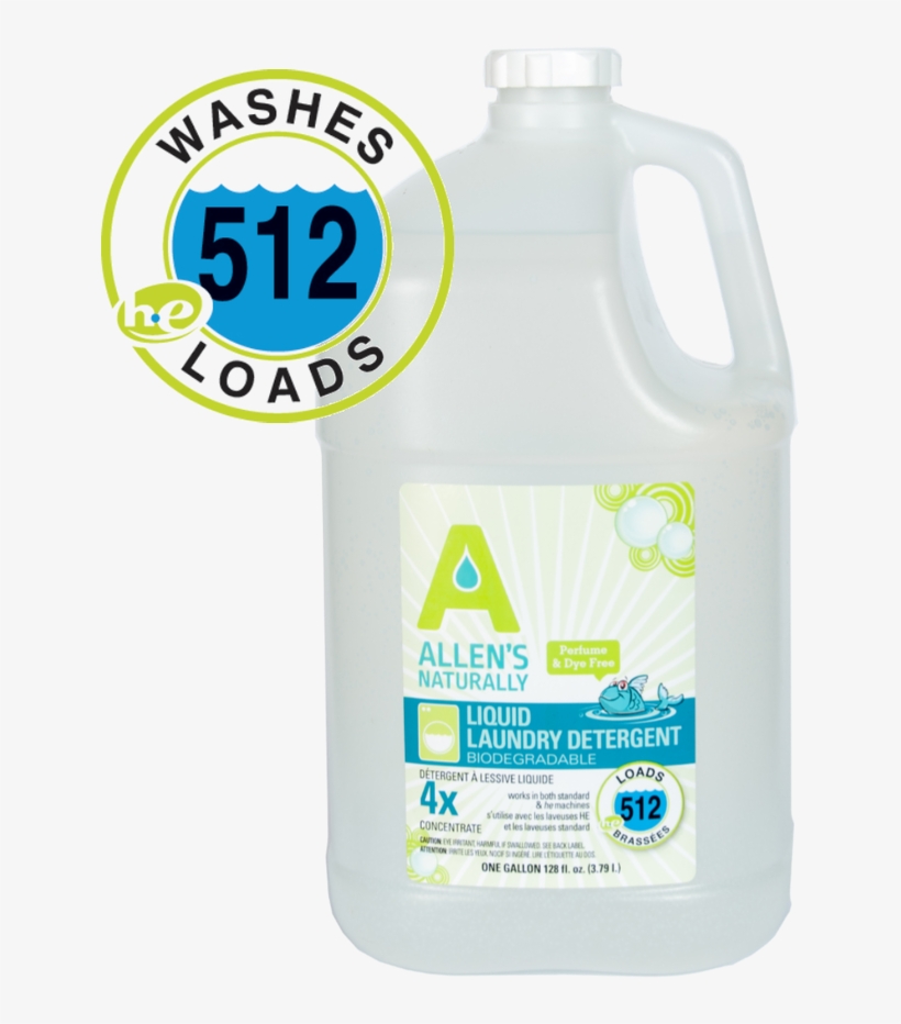 Yep, We Changed The Label Again, But Not The Awesome - Allens Naturally Liquid Soap Laundry Detergent 1 Gallon/, transparent png