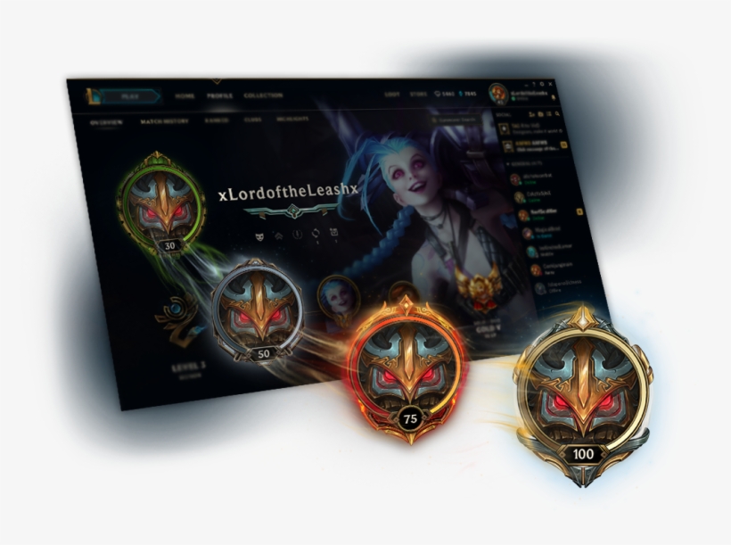 We're Removing The Level 30 Cap, And The New Cap Is - Custom Made League Of Legends The Loose Cannon Jinx, transparent png