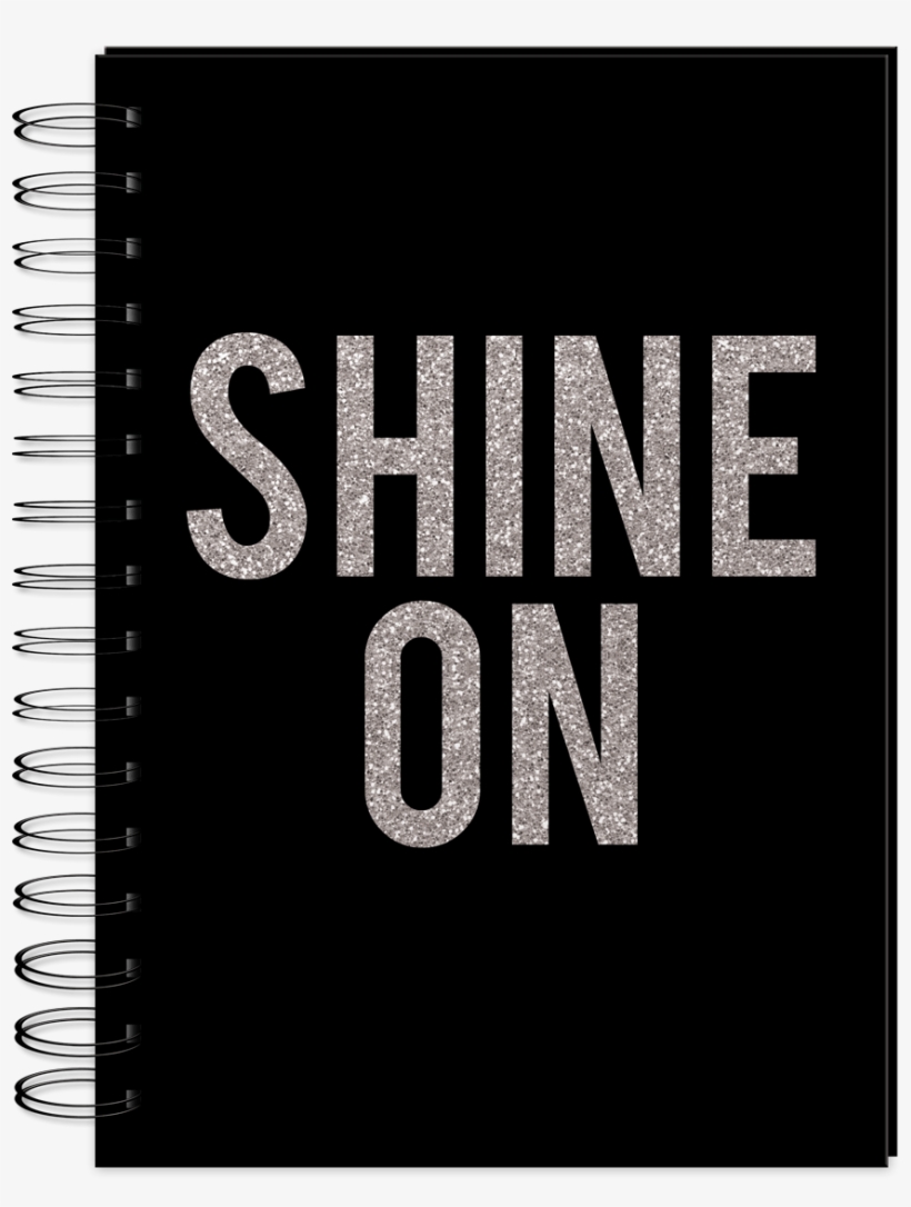 Shine On Spiral Bound Journal - Light Up Stage Door Sign, transparent png