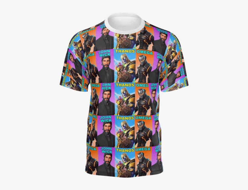John Wick And Thanos Shirt Part 2 Men - Shirt, transparent png