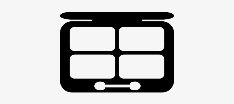 Eyes Shades Makeup Vector - Iconos De Maquillaje Png, transparent png