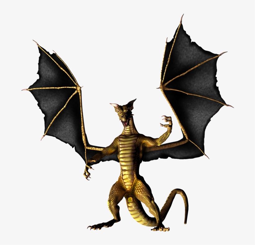 Dragon, Draconic, Wyrm, Wyvern, Fantasy, Monster - Portable Network Graphics, transparent png