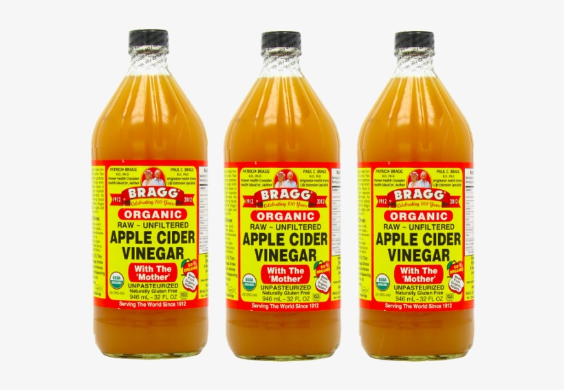 8 Ways To Use Apple Cider Vinegar In Your Natural Hair - Braggs Organic Apple Cider Vinegar 946 Ml, transparent png