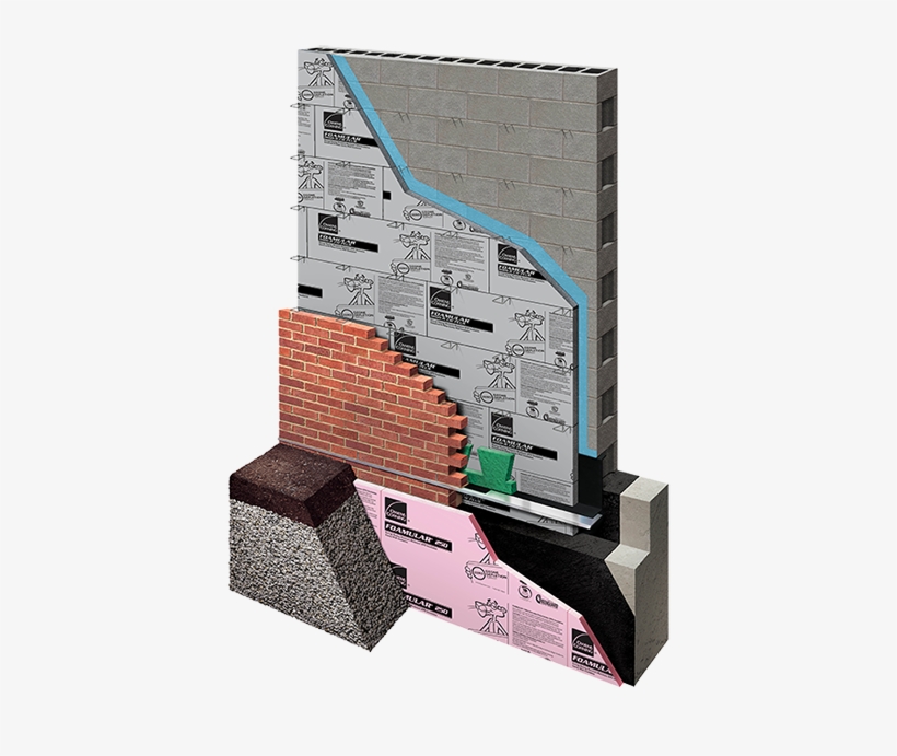 Concrete Masonry Unit With Masonry Veneer And Fluid - Xps Foam Bricks, transparent png