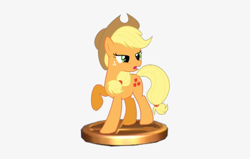 Applejack Trophy - Mlp Applejack Suspicious, transparent png