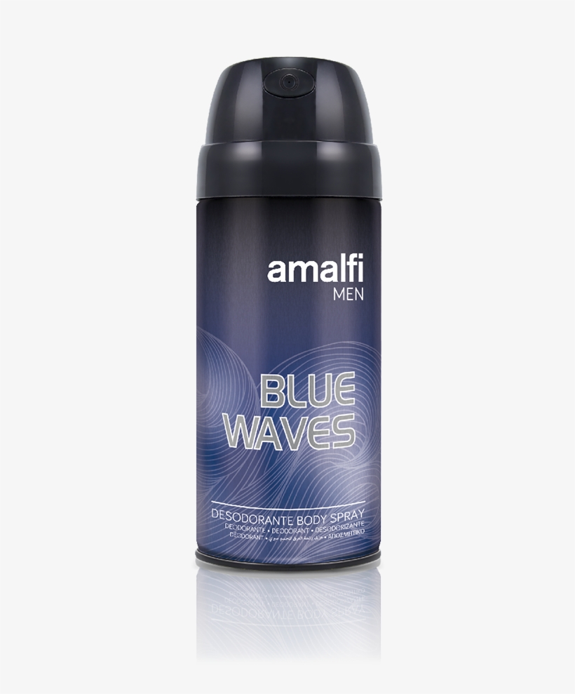 Blue Waves Deodorant Body Spray For Men - Desodorante Body Spray, transparent png