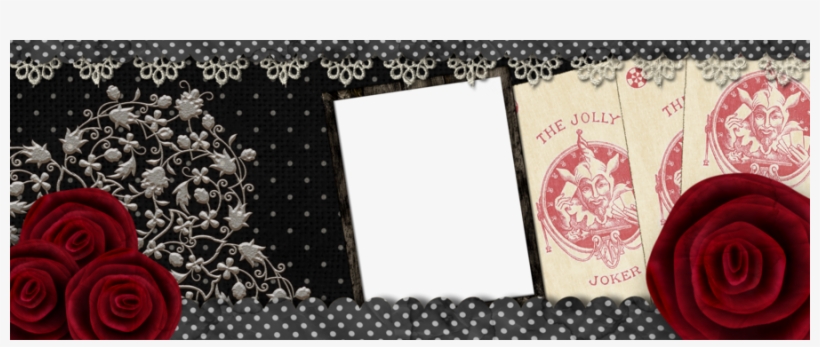 Red And White Border Clipart Red Picture Frames Pattern - Joker, transparent png