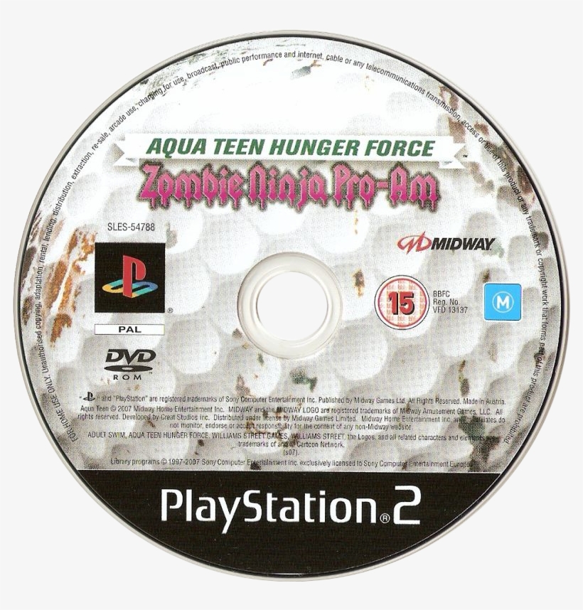 Aqua Teen Hunger Force - Aqua Teen Hunger Force Zombie Ninja Pro-am [ps2 Game], transparent png
