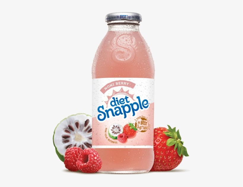 Snapple Diet Berry Juice Drink - Diet Noni Berry Snapple, transparent png