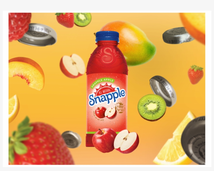 Ea A Aed Ebdb A Dfed Png 20oz Snapple Apple - Snapple Apple, 16 Fl Oz Glass Bottle, transparent png