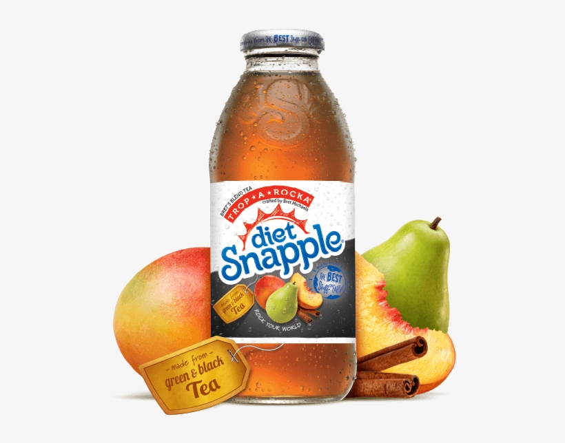 Diet Trop A Rocka Tea - Snapple Diet Trop A Rocka Tea, transparent png