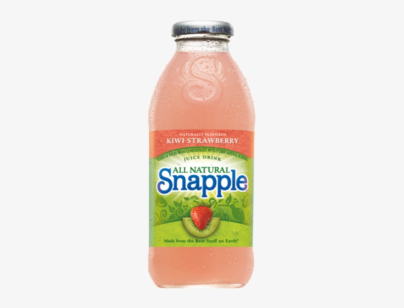 Snapple Kiwi Strawberry 16oz, transparent png