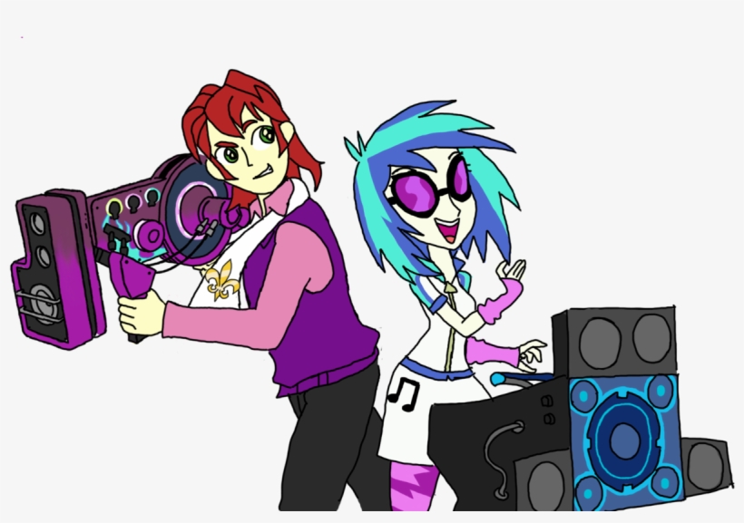 Artist Needed, Background Human, Bass Cannon, Dj Pon-3, - Dubstep Gun Vinyl Scratch, transparent png