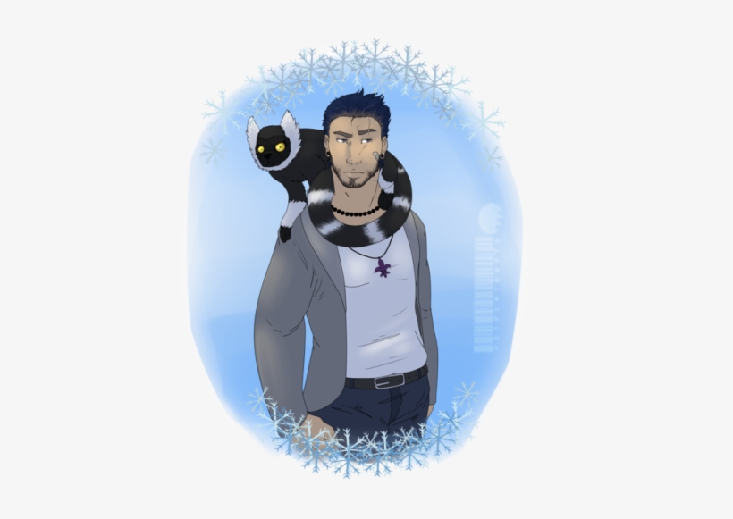 Saints Row Holiday Cards- Snow And Demon Lemurs Requested - Cartoon, transparent png