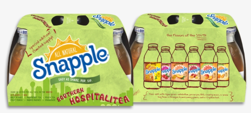 South Compile - Snapple Lemon Tea, 11.5 Fl Oz Can, transparent png