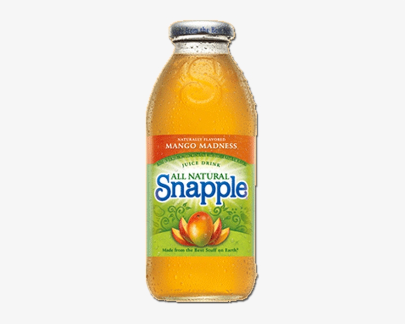 Snapple Mango Madness - Snapple Mango Madness 16oz, transparent png