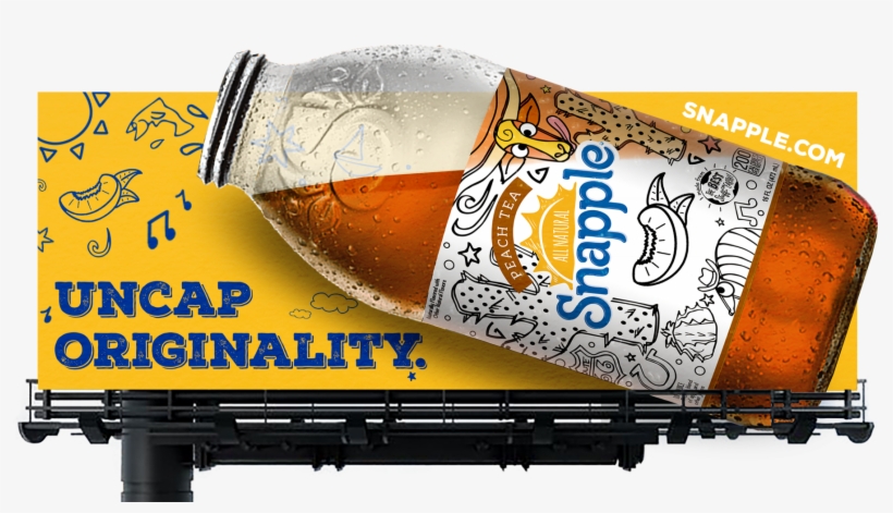 Nsac Snapple Campaign - Snapple Orangeade, 16 Fl Oz Glass Bottles, 12 Pack, transparent png