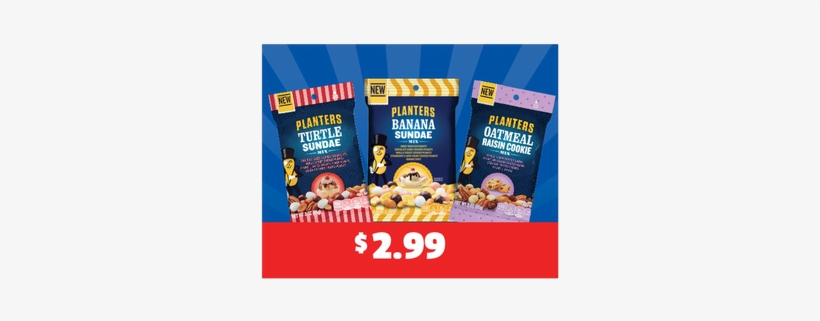 Planters Banana Sundae Mix - 3 Oz, transparent png