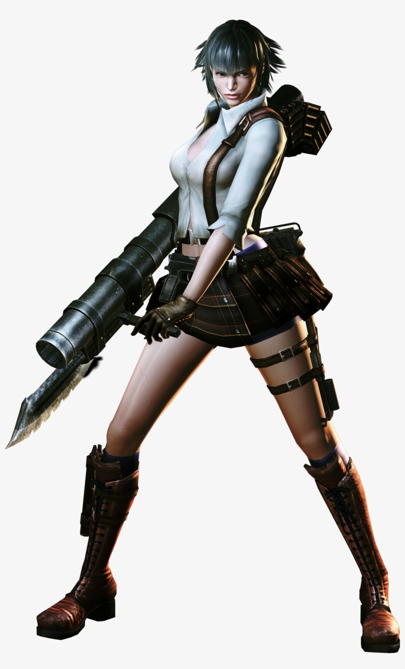 Devil May Cry Png Free Download - Devil May Cry Lady, transparent png