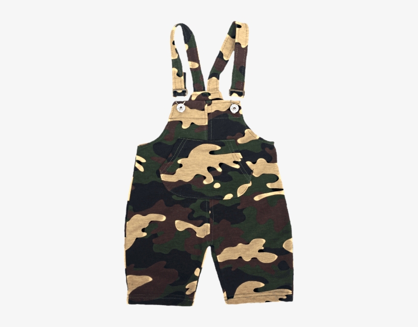 Toddler Camo Overalls - Overall, transparent png
