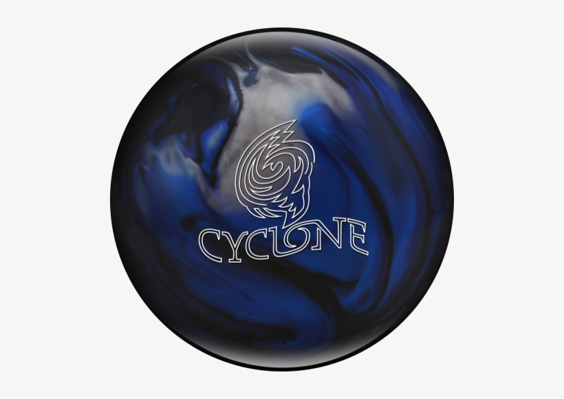 Cyclone - Black/blue/silver - Cyclone Bowling Ball, transparent png