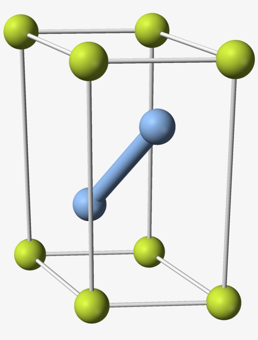 Silver Subfluoride Unit Cell 3d Balls - Silver Subfluoride, transparent png