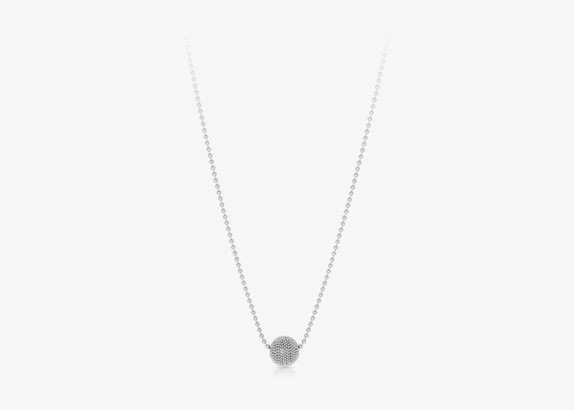 Sterling Silver Ball Lobster 2mm Necklet 800mm - Kindred Soul Sterling Silver Mini Pendant, Women's, transparent png