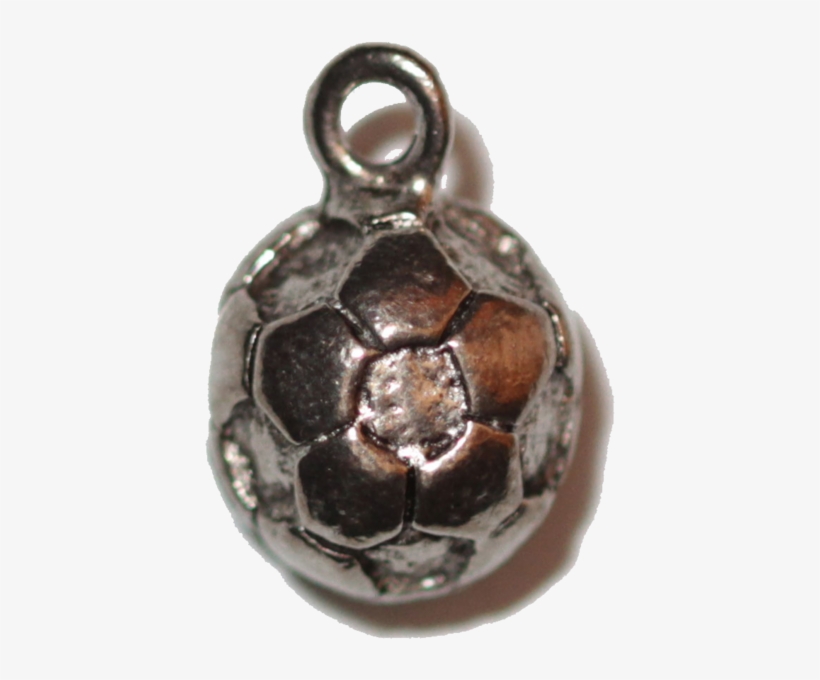 Soccer - Ball - Silver - Locket, transparent png